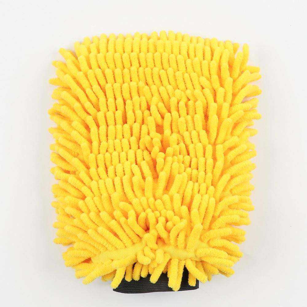 Microfiber Car Wash Custom Microfibre Mitt Car Washing Mitt Chenille Mitts