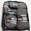 Microfiber 9-pack Car cleaning Set Waffle Weave Towel Car Brush Sponge Car Cleaning Kit