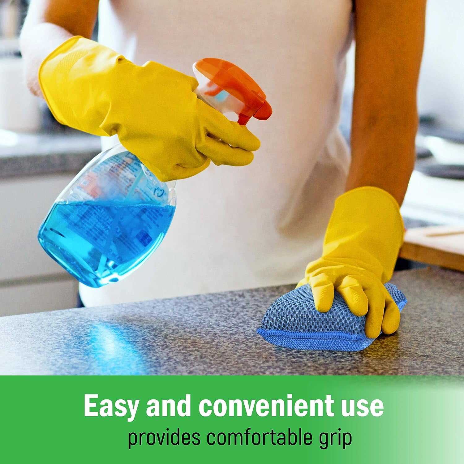 Microfiber Kitchen Sponge Non Scratch Heavy Duty Dish washing Cleaning sponges