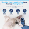 Custom Microfiber Pet Hair Cleaning Pet Dog Bath Fast Drying Super Absorbent Pet Dog Cat Bath Robe Towel