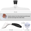 Eco Friendly Window Glass Cleaning Wiper Pp Handle Window Squeegee Cleaner 360 Rotate Silicone Rubber Window Squeegee