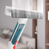 Long Handle Double Use Spray Window Squeegee Microfiber Rubber Glass Spray Window Wiper Squeegee