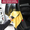 Cleaning Rag Commercial Cleaning Cloth Microfiber 40x40 300gsm 400gsm Yellow Towel Car Washing Towel