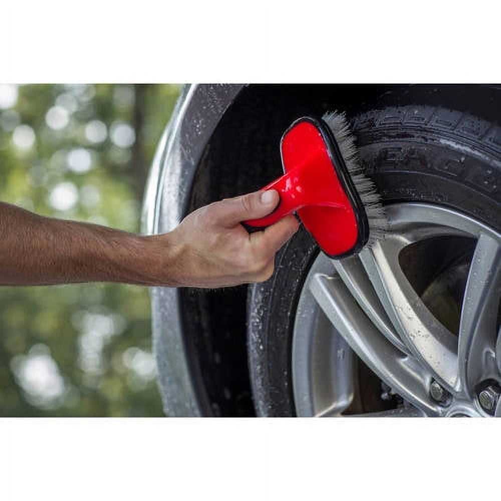 Car Wheel Washing PET Brushes Auto Rims Tires Cleaning Brush Washing Cleaning Tools for Auto Detailing Motorcycle
