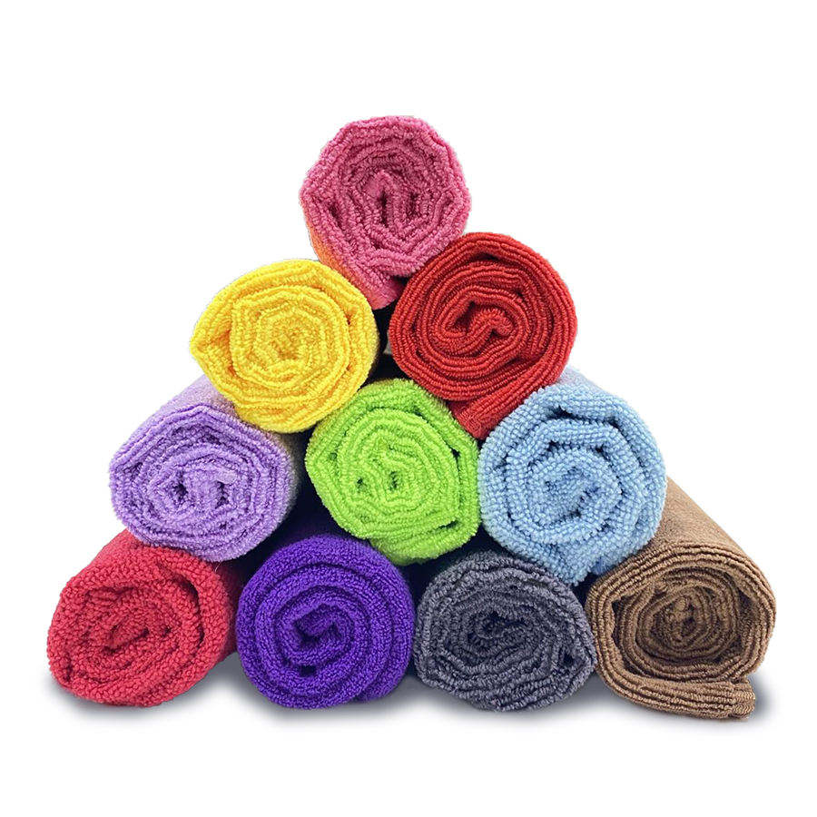 Micro Fibre Kitchen Towel Car Microfiber Cloth 40X40 80 Polyester 20 Polyamide Clean Towel