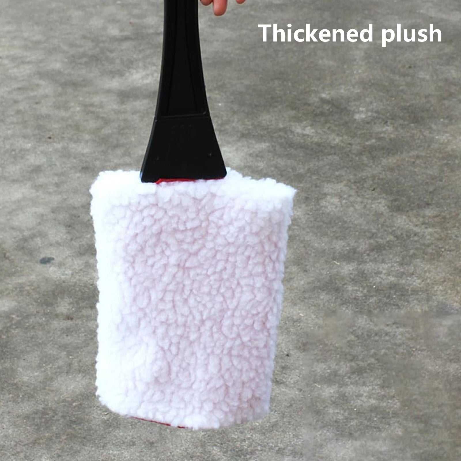 Scratch-Free Car Windshield with Brush and Scraper Waterproof Ice Scraper Mitt