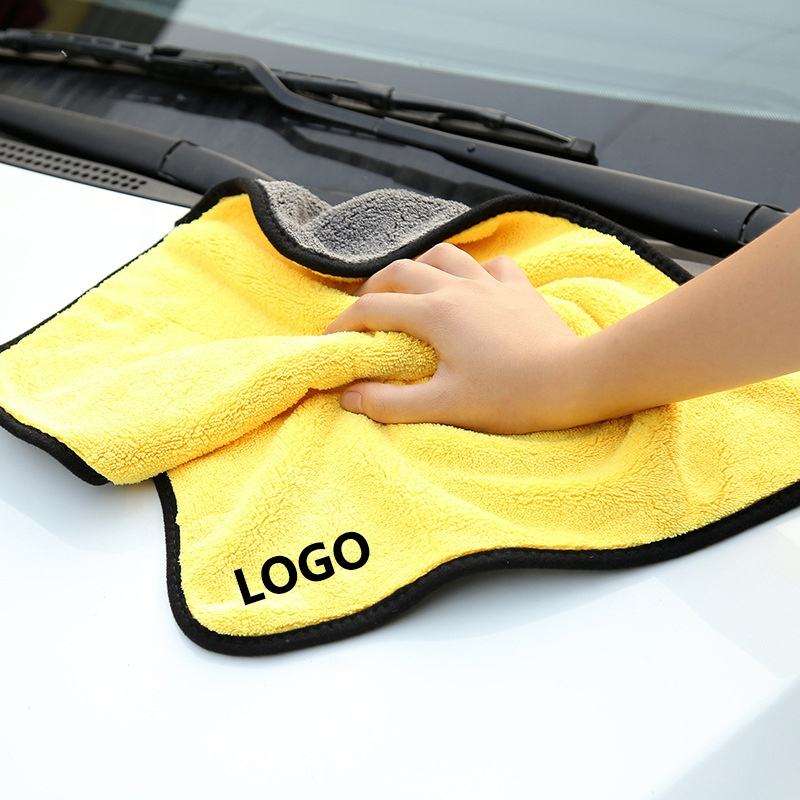 Car Products 30*30 cm Microfiber Towel Car Drying Towels Wash Cleaning Cloth with Custom Logo