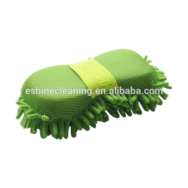 manufacturer best price 8 shape chenille car wash cleaning sponge