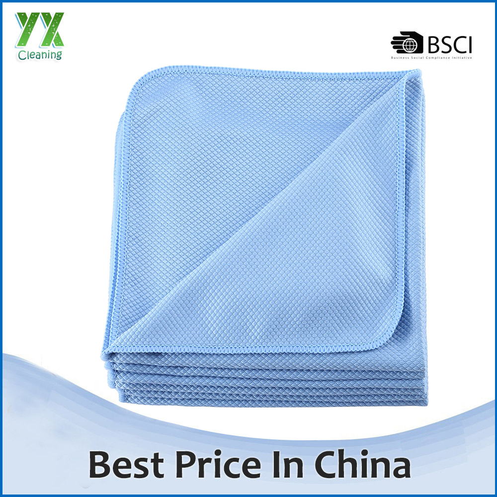 High Quality Lint Free Shine Glass Cleaner Windshield Cloth