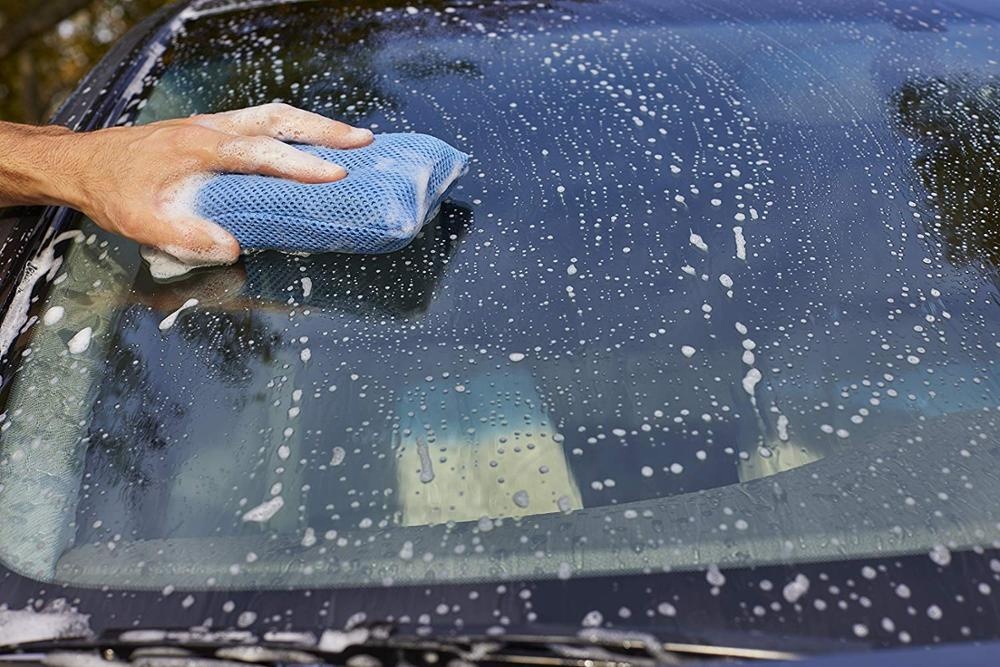 High quality polish pad clean car waxing sponge