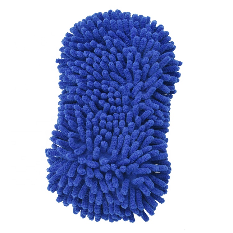Microfiber double sided scratch-free car wash sponge microfiber sponge