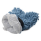Chenille blue Glove Microfiber car Cleaning Wash Mitt