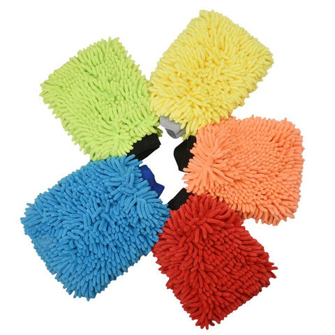 auto cleaning guantes microfibra glove microfiber car wash mitt