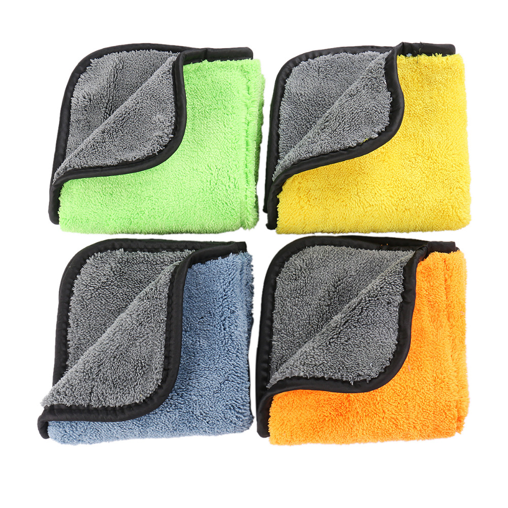 High Quality Extra Soft 45*38CM Car Wash Microfiber towel Microfiber Drying Towel