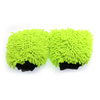 Single Side Microfiber Chenille wash gloves for Auto Detailing