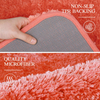 Washable Non Slip Blacking Bath Mat Luxury Shaggy High Water Absorbent And Anti Slip Bathroom Mat