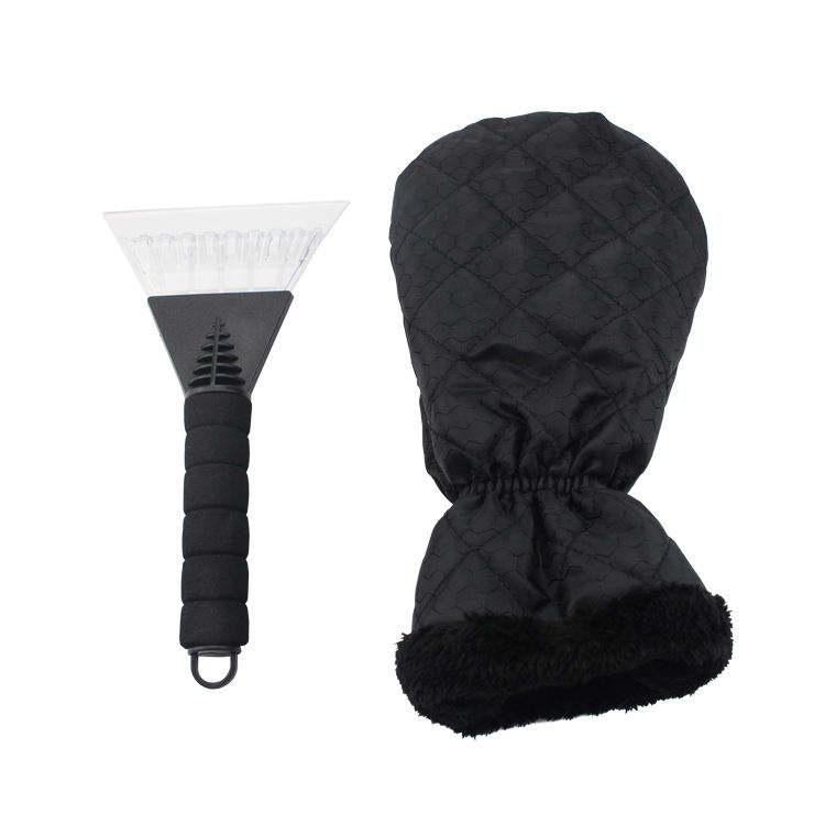 Vehicle Car Winter Snow Ice Remover Glove Windshield Glass Frost Shovel Tool Set