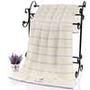 3pcs/Set Luxury Lavender 100% Cotton Purple White Towel Set Toalhas De Banho 1pc Bath Towel Brand 2pc Face Towel Bathroom