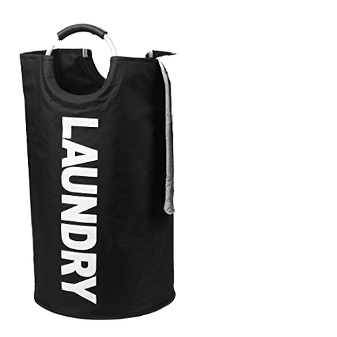 Custom Logo Collapsible Oxford Fabric Laundry Hamper Foldable Canvas Bathroom Cloth Basket Handles Storage Washing Box Home