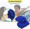 Wholesale Multicolor Car Wash Drying Cleaning Cloth Auto Clean Mitts Glove Car Hand Soft Towel Microfiber for Car Care