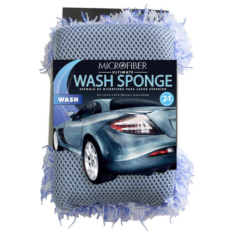 Car Wash Sponge Large Plush Car Wash Pads Microfiber Wash Pads Microfiber Sponge