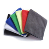 Wholesale Microfiber Car Wash Towel Water Absorbent Microfiber Blue Drying Towel Car Cleaning Cloths