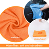 Custom Quick Dry Car Towel Microfiber With Custom Logo Tag