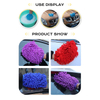 High Quality Microfiber Waterproof Car Washing Mitt In Microfiber Material Car Wash Mitt Chenille Gloves