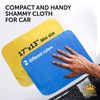 Premium 26"x17" Super Absorbent Reusable Shammy Cloth PVA Chamois Towel for Cars Drying Faster Dry Scratch-Free and Lint-Free