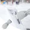 Ice Scraper with Glove Car Windshield Scraper for Ice and Snow Fleece Mitt Scrape and Remove Snow While Staying Warm