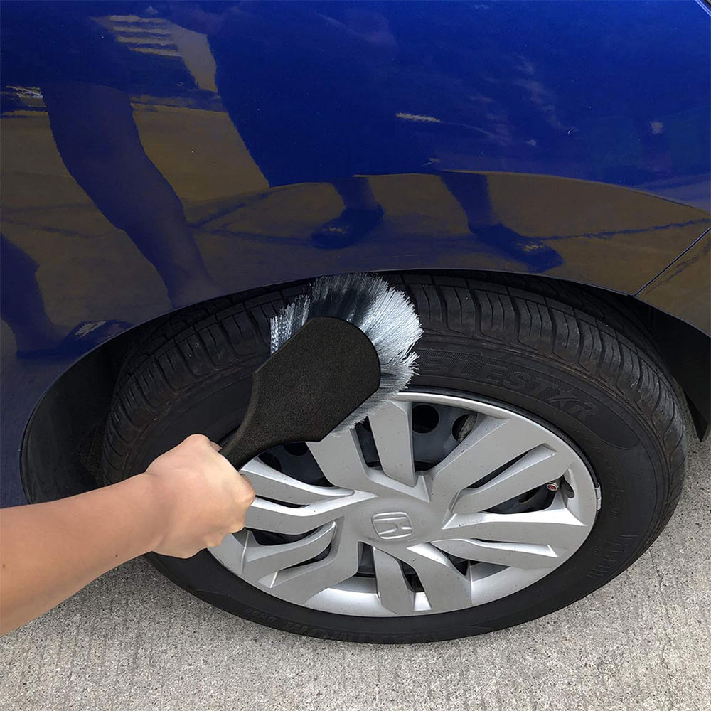 8" 20cm Long Multi Purpose Utility Scrub Brush With Stiff Bristle Car cleaning brush
