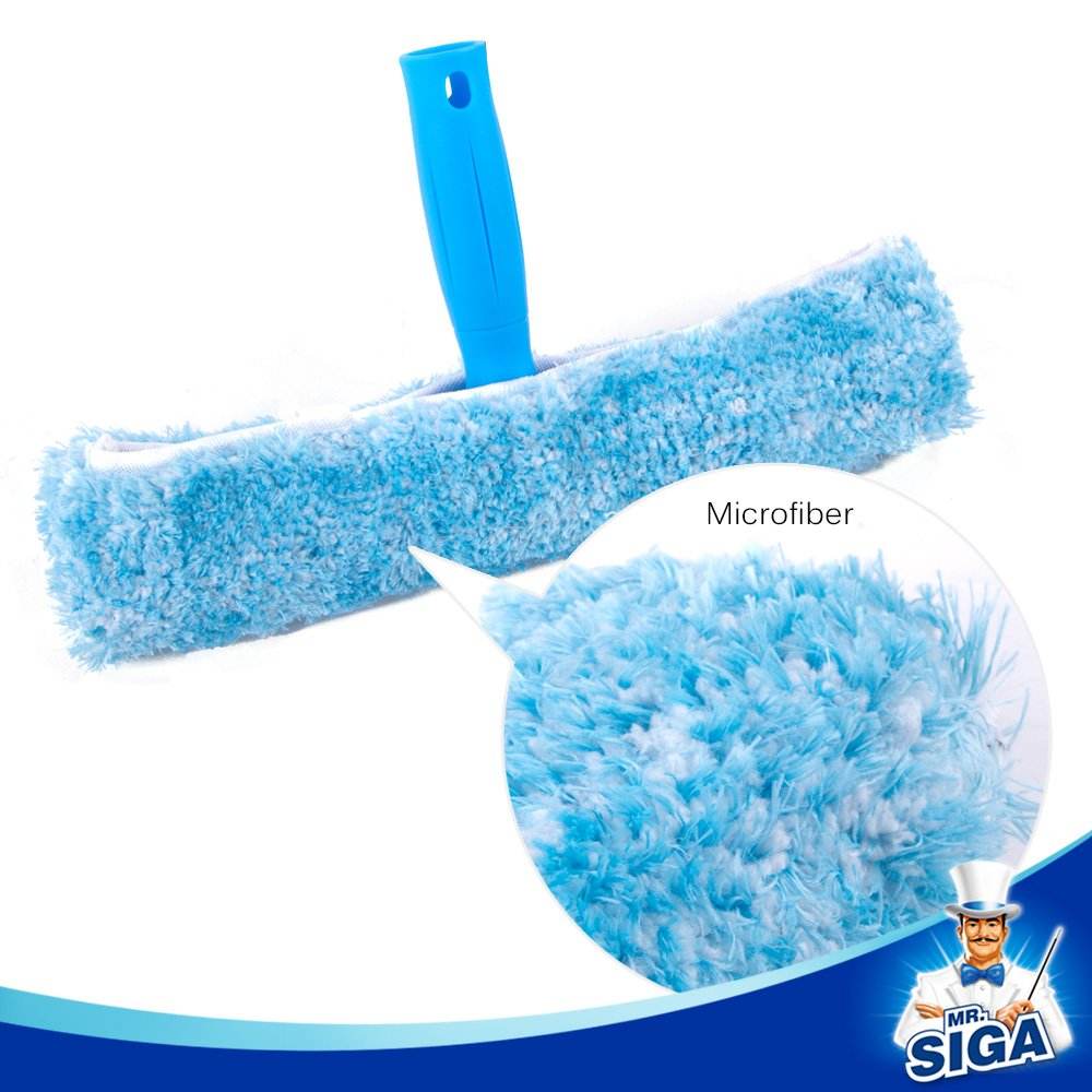 35cm 14inch Light Weight Window Washer And Squeegee With 120cm Long Handle for Window And Glass Cleaning
