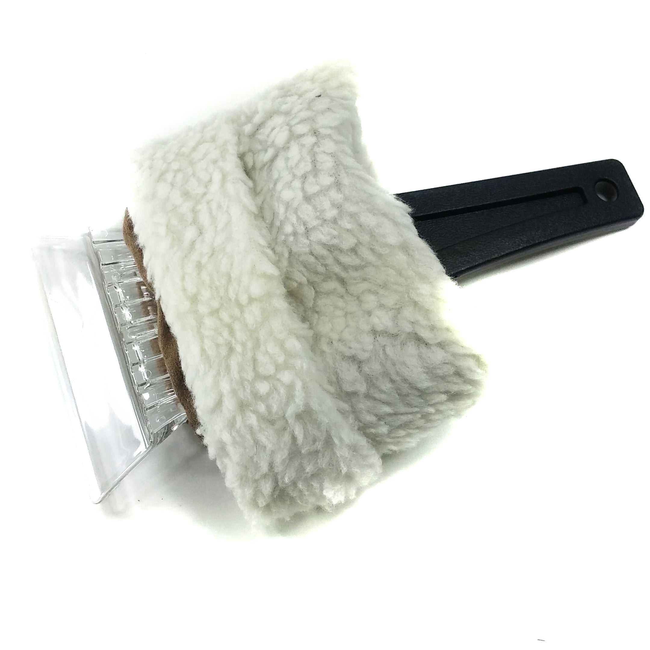 ABS Car Washing Chenille Glove Car Brush Snow Shovel Ice Scraper With Warm Scraper Glove Snow Cleaning