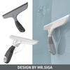 Eco Friendly Window Glass Cleaning Wiper Pp Handle Window Squeegee Cleaner 360 Rotate Silicone Rubber Window Squeegee