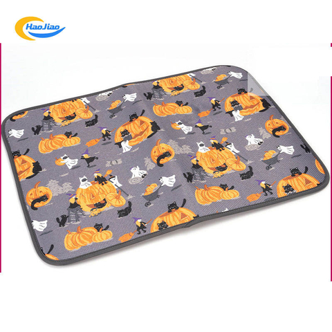 Pvc Rectangular Stripe Pattern Heat Resistant Home Kitchen Utensils Are Lightweight Easy To Clean Washable Placemats