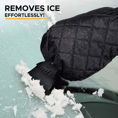 Waterproof Warm Non-slip Blade Winter Snow Removal Ice Tool Non Scratch Car Window Cleaning Scraper