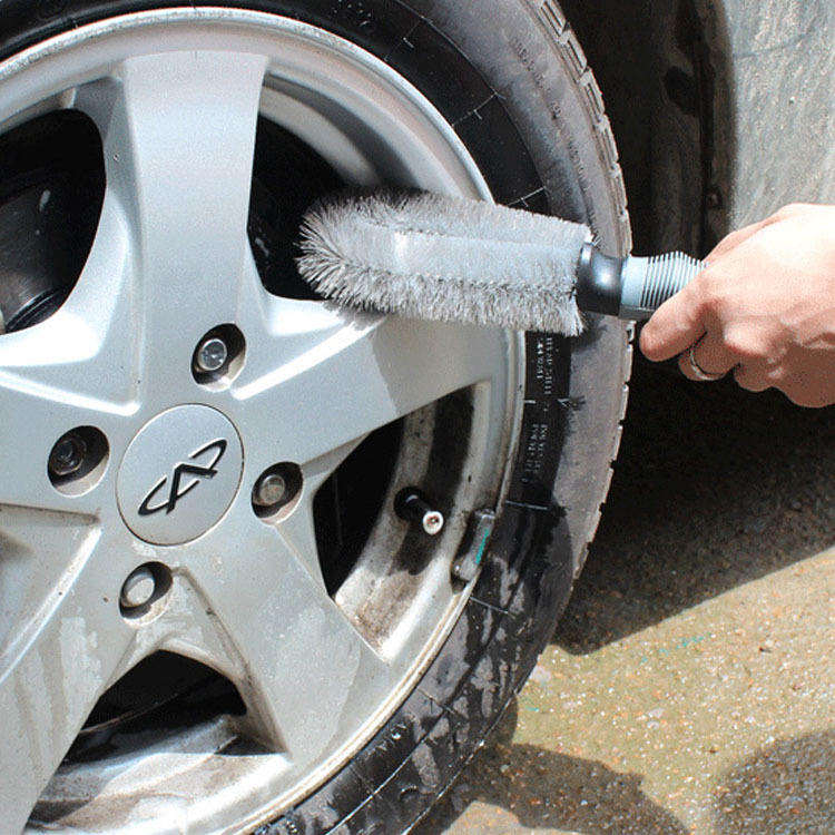 Car Wheel Cleaning Brush Tire Rim Scrub Brush Washing Dust Cleaner Cleaning Tool