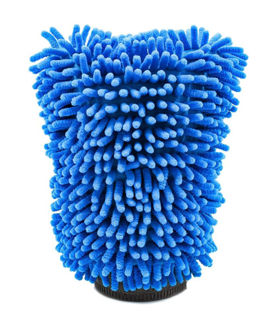 OEM microfiber high pile wash mitt chenille microfiber premium scratch-free wash mitt Premium Super Cleaning Glove