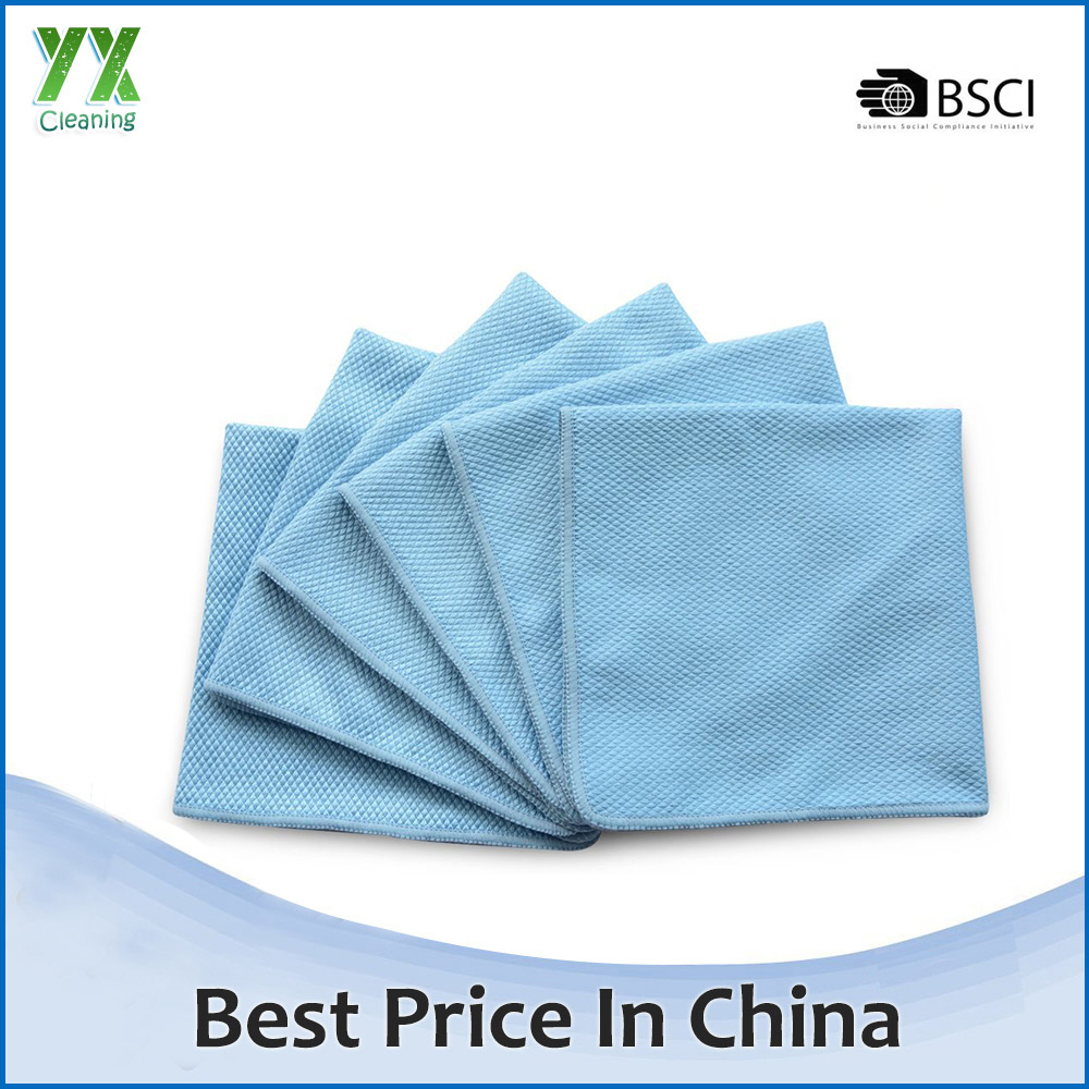 High Quality Lint Free Shine Glass Cleaner Windshield Cloth