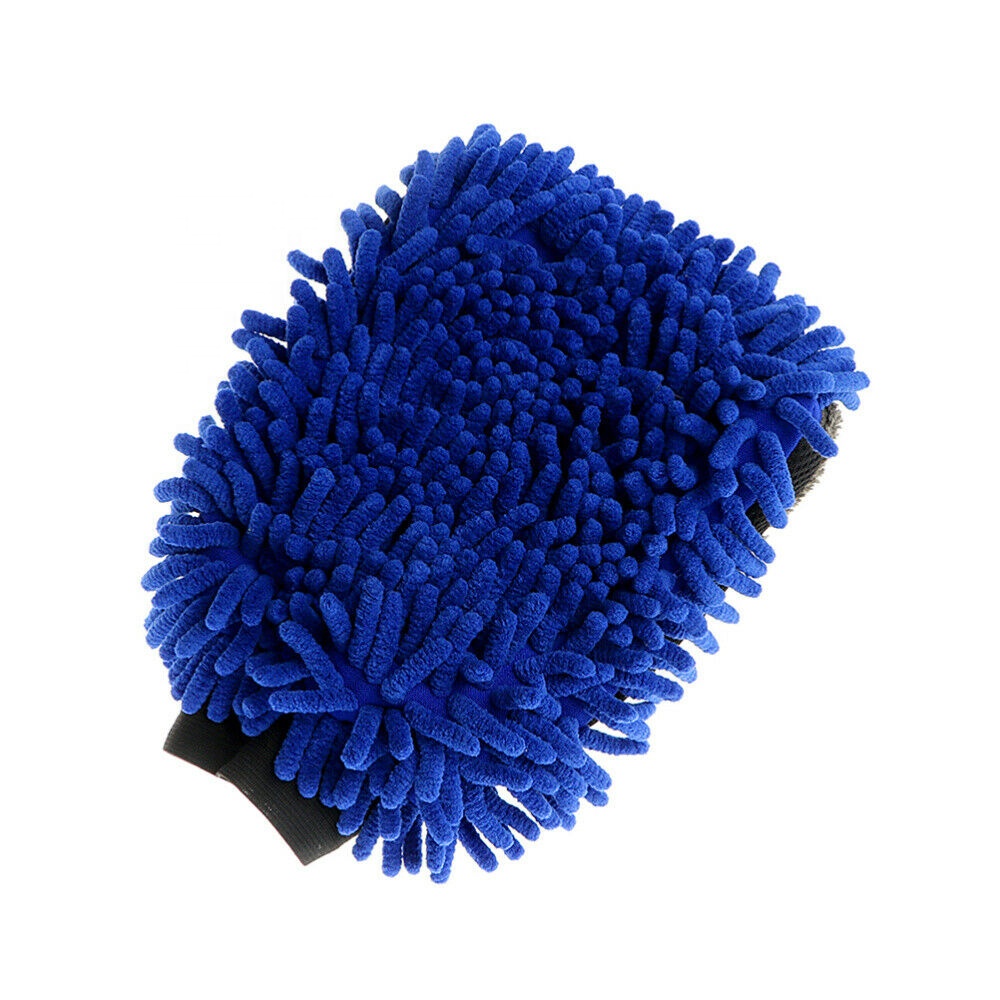 microfiber guante de lavodo chenille waschhands chuh auto glove car wash cleaning mitt