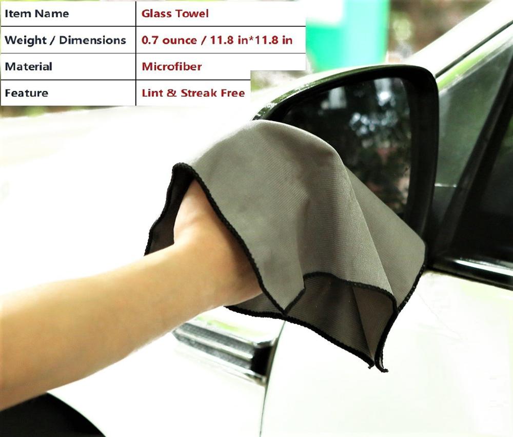 car wash kit cleaning set with microfiber towel sponge mitt wx applicator pad