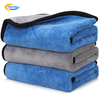 Premium 600-1400GSM Double-sided Coral Velvet Absorbent Auto Detailing Car Wash Towel Customized Car Drying Towel Car Towels
