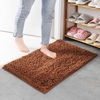 Chenille Soft Quick Dry 2-Ply Non-Slip Bathroom Mat Kitchen Rugs Thin Pile 3D Printed Washable Machine