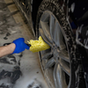 Car Wash Portable Microfiber Wheel Tire Rim Brush Cleaning Car with Plastic Handle Wash Detailing Tools