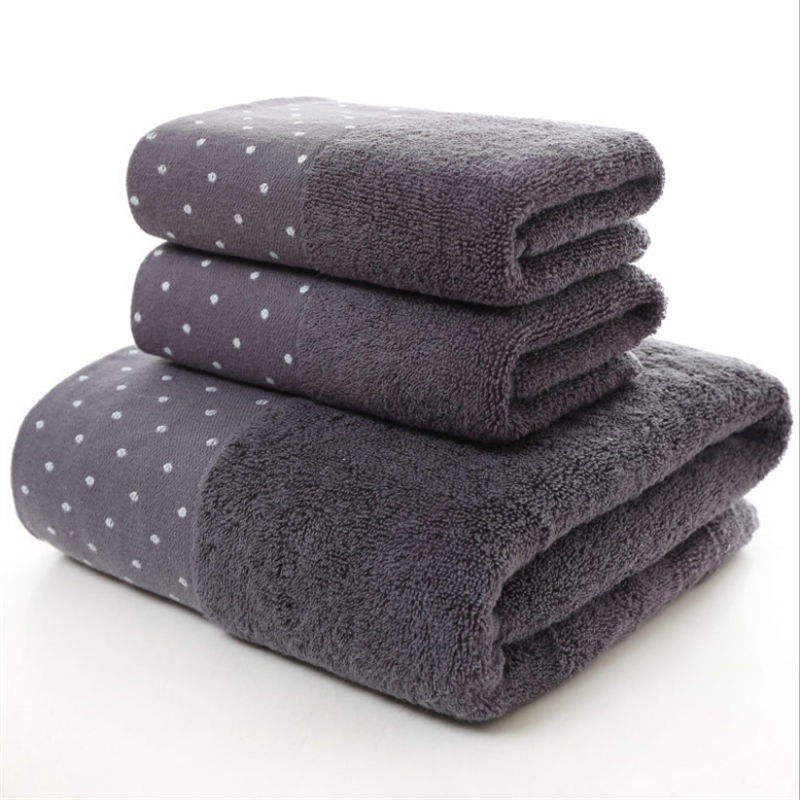 100% Cotton Shower Bath Towel for Adults High Absorbent Home Hotel Pure Thick Towels Bathroom 70*140cm Bath Towel