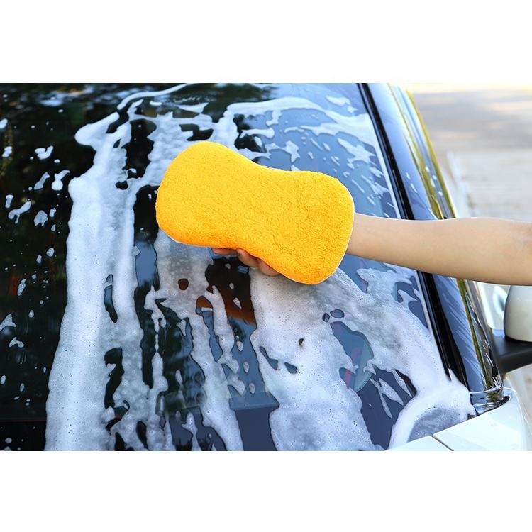 Auto Cleaning Wax Car Detailing Microfiber Polishing Pads Coating Applicator Sponges