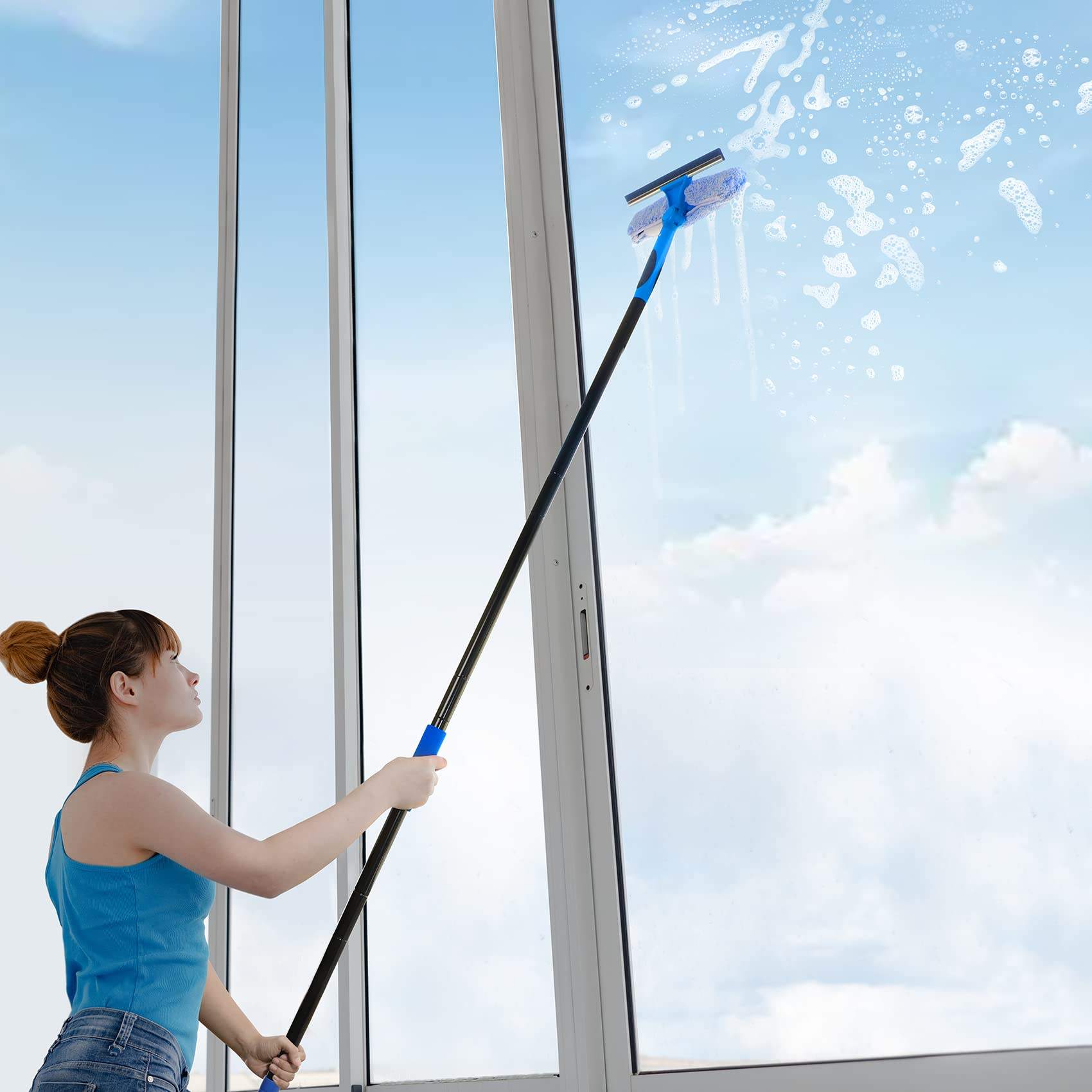 Microfiber Popular Household Best Magic Micro Fiber Flat Duster Mop Round 360 Rotation Flat Mop Cleaning Floor Magic Scratch
