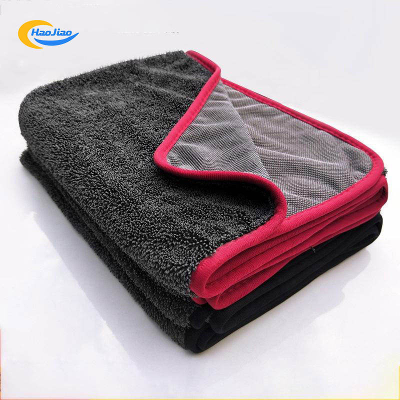 Customize Logo Oem Odm Factory Sale Premium Quality Microfiber Towels Car Wash Detailing Twisted Loop Drying Towel