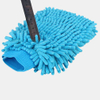 House Cleaning Microfiber Car Detailing Washing Gloves Wash Drying Mitts for Car Cleaning Blue