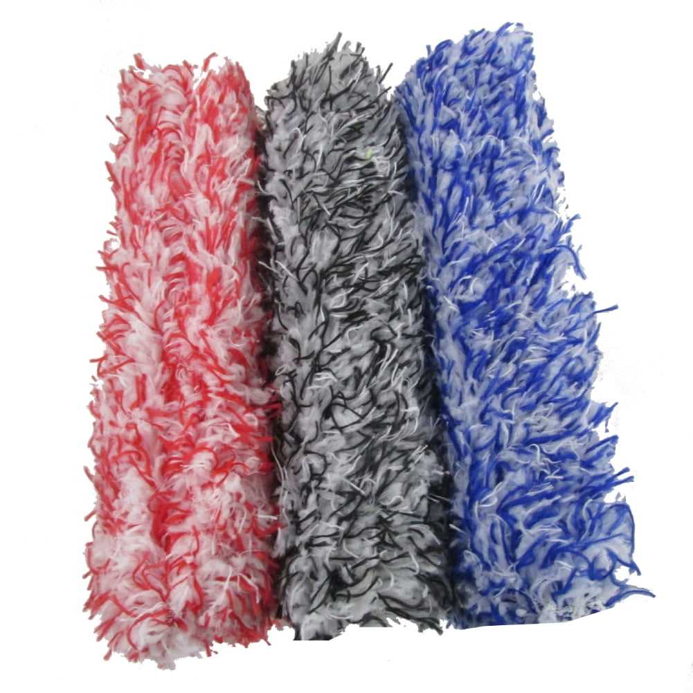 High Water Absorption Chromatic Plush Car Cleaning Sponge Car Applicator Sponge